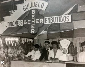cartel ibericos beher años 50